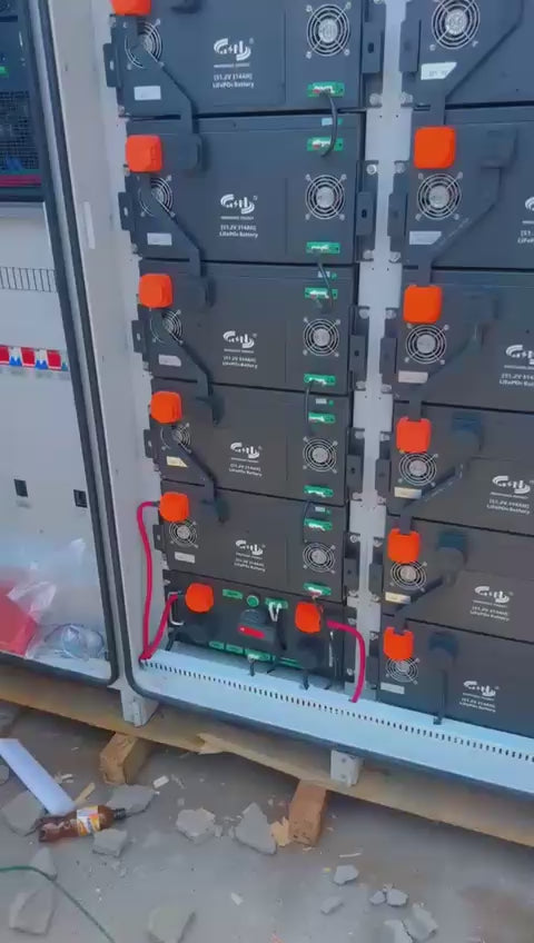 Msn all~in~one solar system(industrial inverter) 100kw output and 215kwh of battery