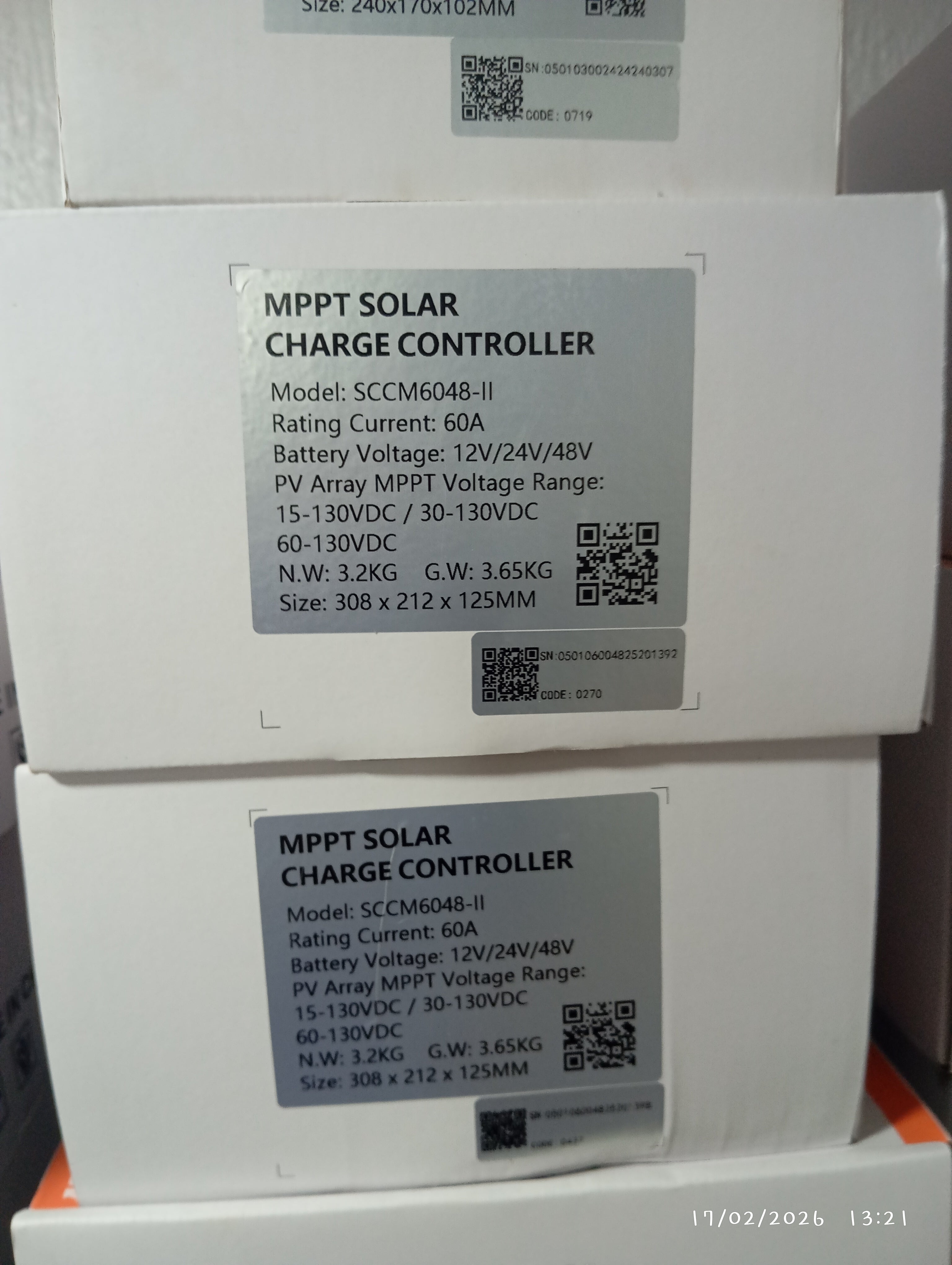 Felicity solar Mppt controller30-120ah